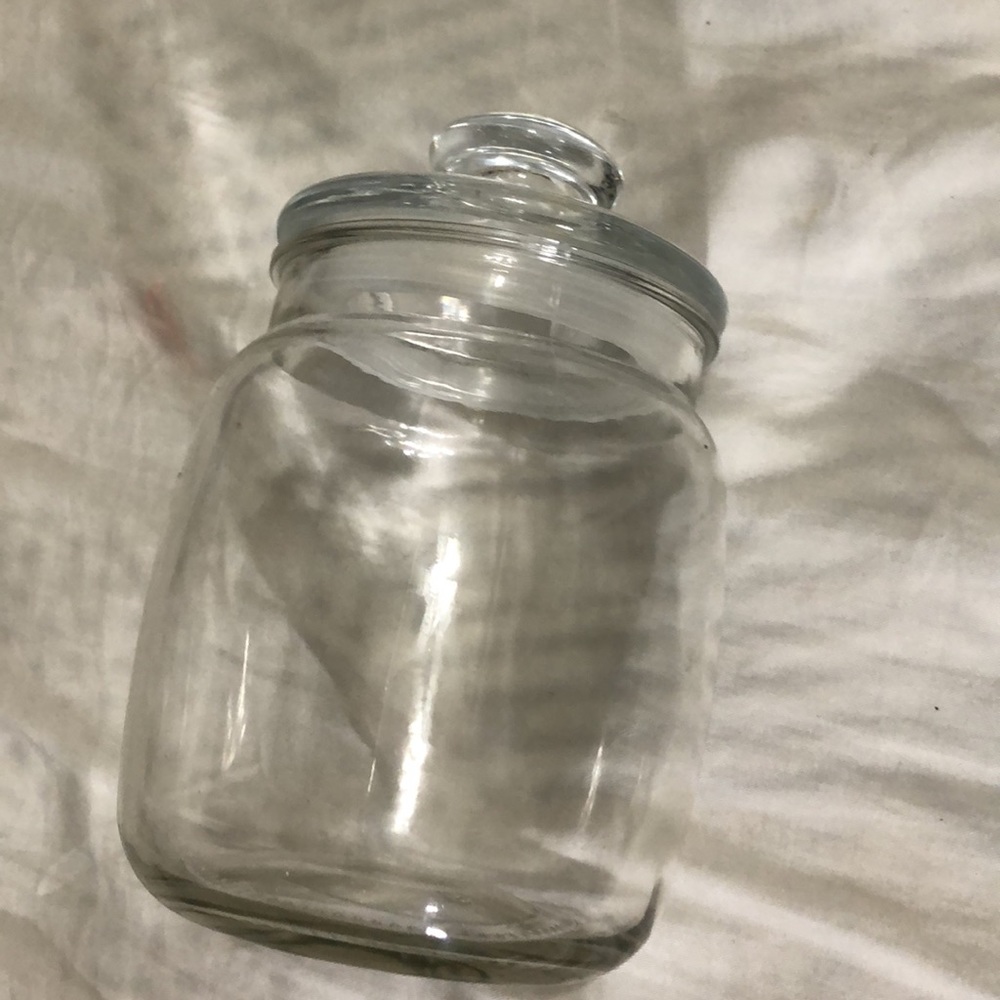 Glass cookie jar - Picture 5 of 5
